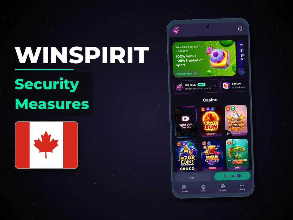 Winspirit - Security Measures