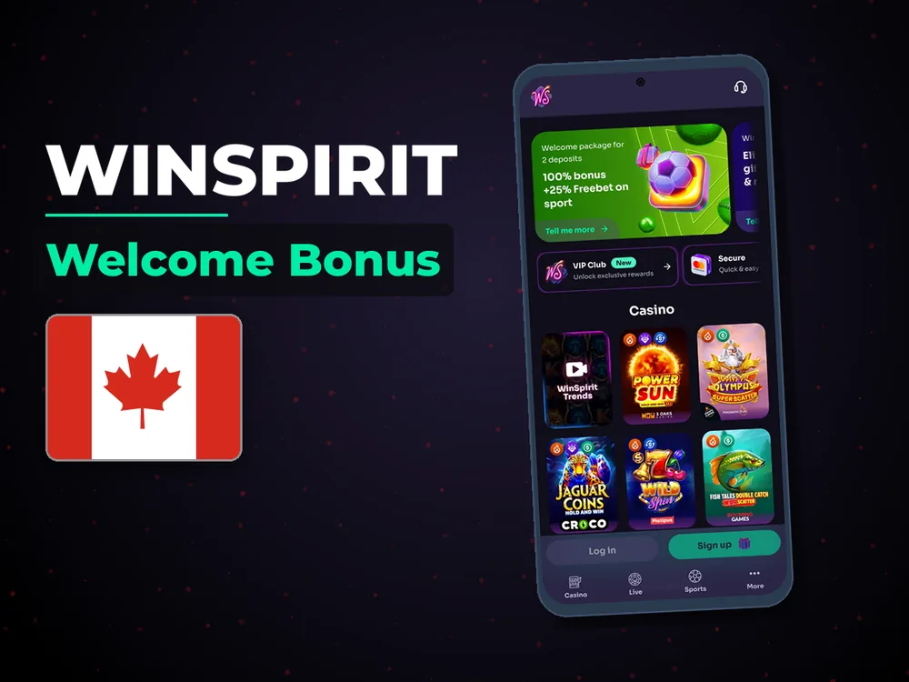 Winspirit - Welcome Bonus